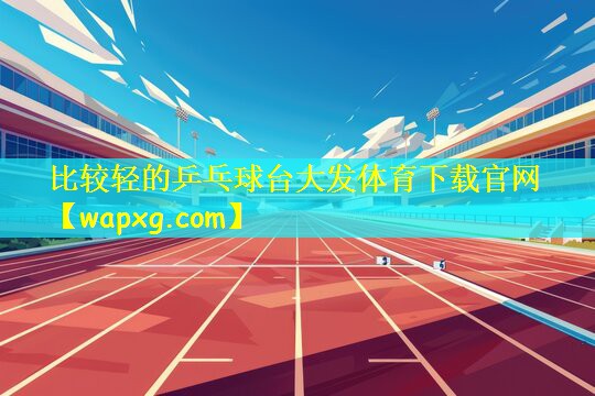 比较轻的乒乓球台大发体育下载官网